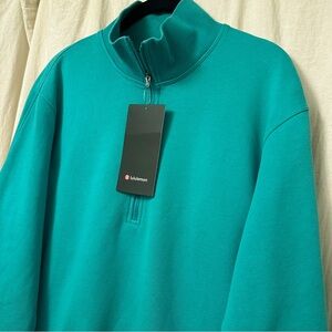 Lululemon Terry Half Zip - Green